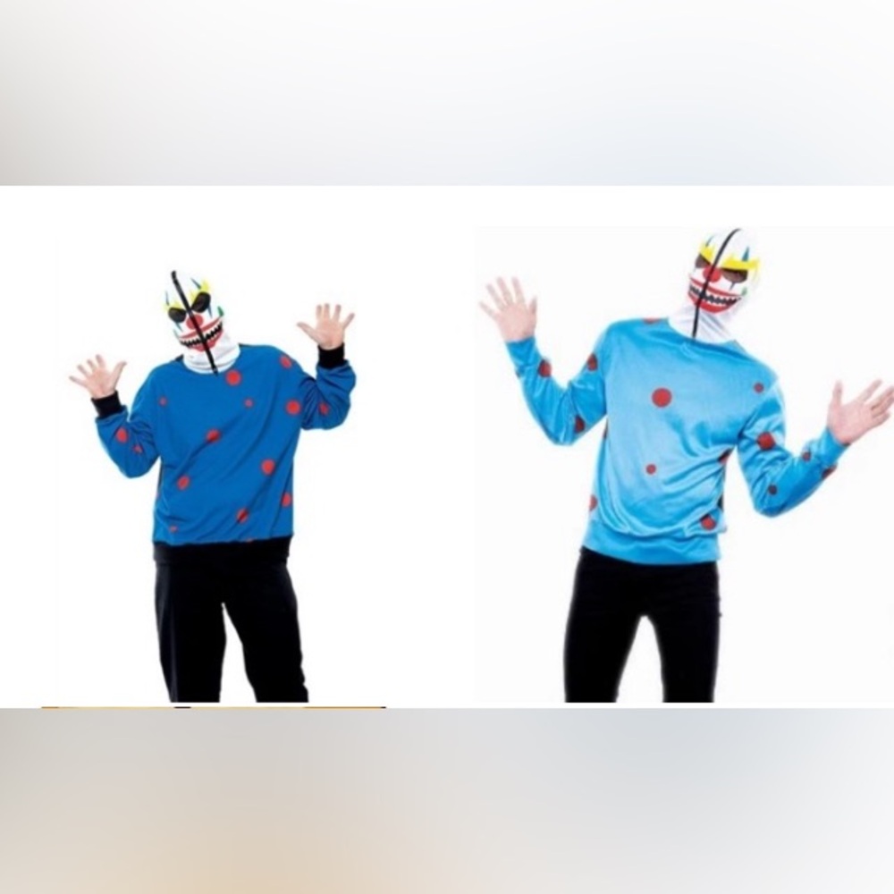 zipperheadz clown hoodie new Mens & young adult